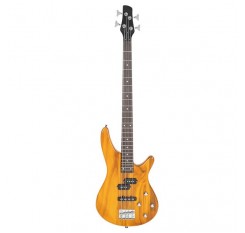 Exquisite Stylish IB Bass with Power Line and Wrench Tool Transparent Yellow