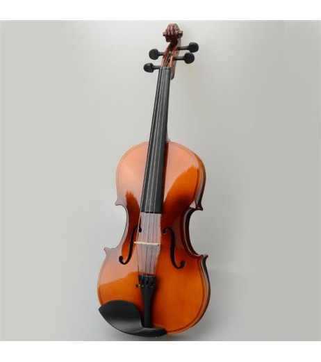 15" Acoustic Viola   Case   Bow   Rosin Brown