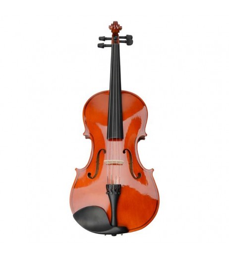 15" Acoustic Viola   Case   Bow   Rosin Nature Color